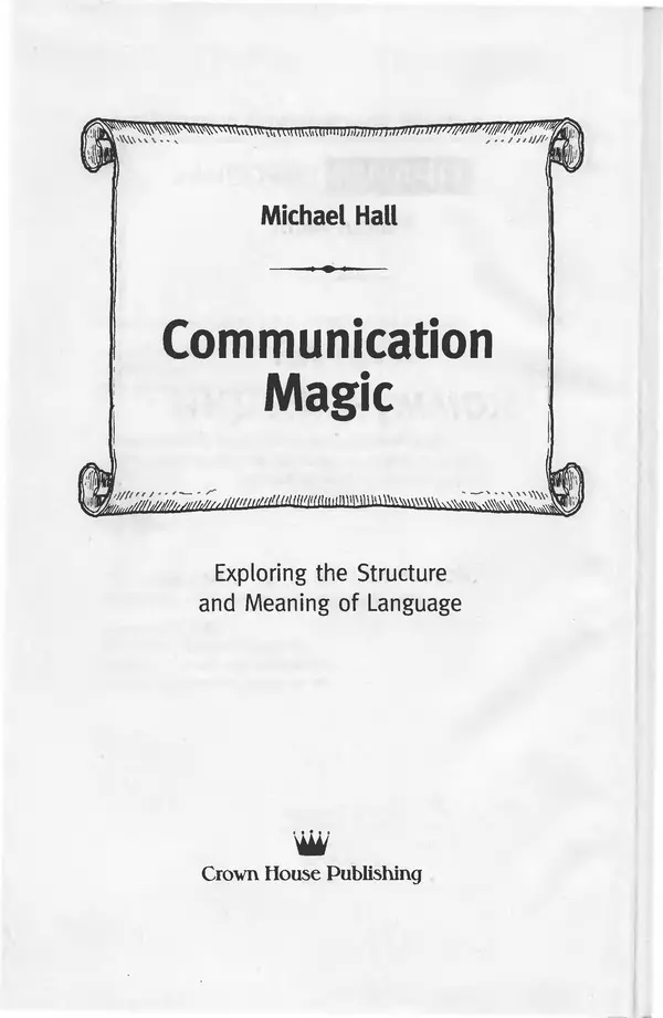 КулЛиб. Л. Майкл  Холл - Магия коммуникации. Использование структуры и значения языка. Страница № 2