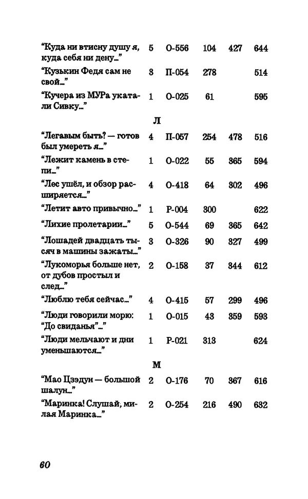 Владимир Высоцкий - Собрание сочинений в семи томах, справочный том - Страница № 62