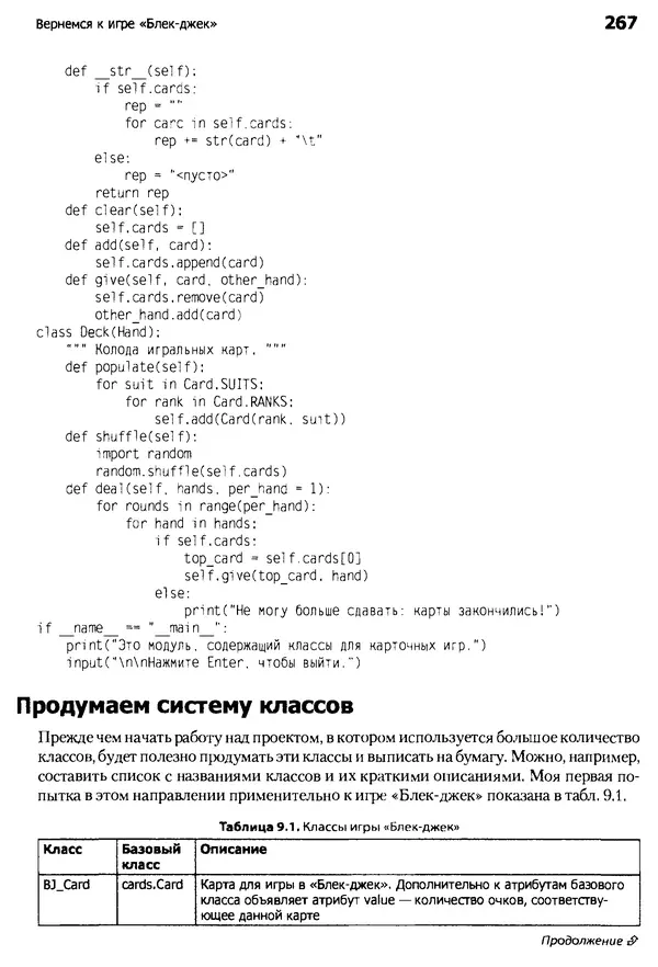 Майкл Доусон - Программируем на Python - Страница № 267