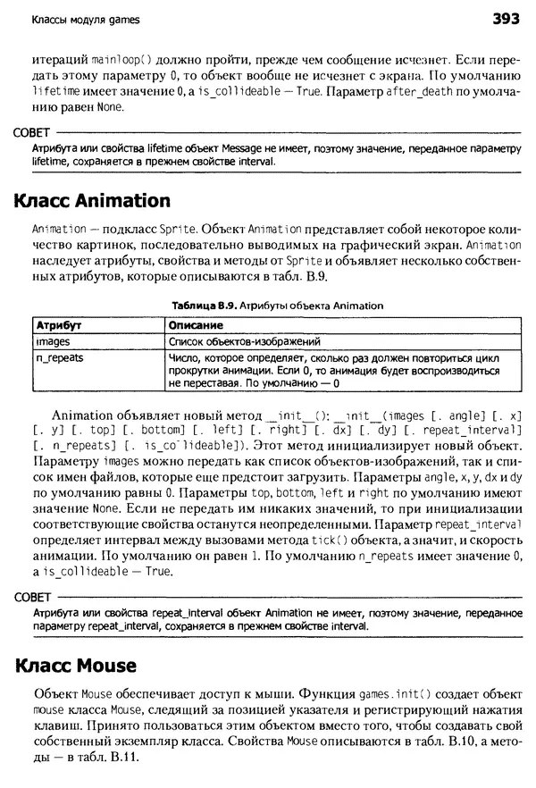 Майкл Доусон - Программируем на Python - Страница № 393