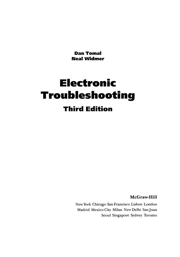 Нил Уидмер - Поиск несправностей в электронике - Страница № 2
