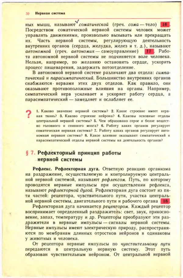 Анна Цузмер - Человек: анатомия, физиология и гигиена. Учебник для 8 класса средней школы - Страница № 32