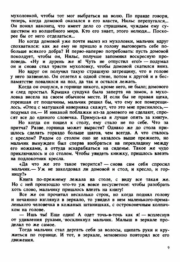 Сельма Лагерлеф - Удивительное путешествие Нильса Хольгерсона с дикими гусями по Швеции - Страница № 10
