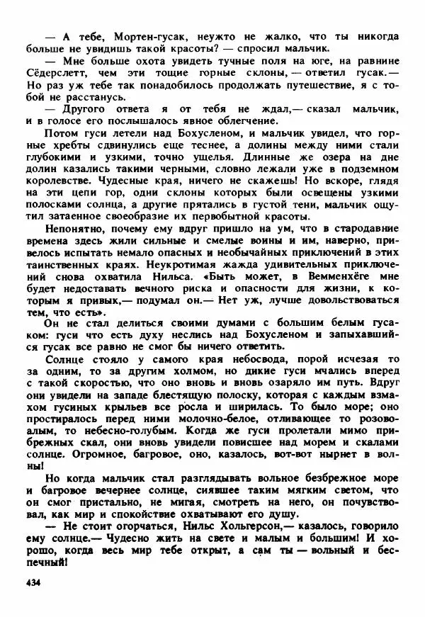 Сельма Лагерлеф - Удивительное путешествие Нильса Хольгерсона с дикими гусями по Швеции - Страница № 435