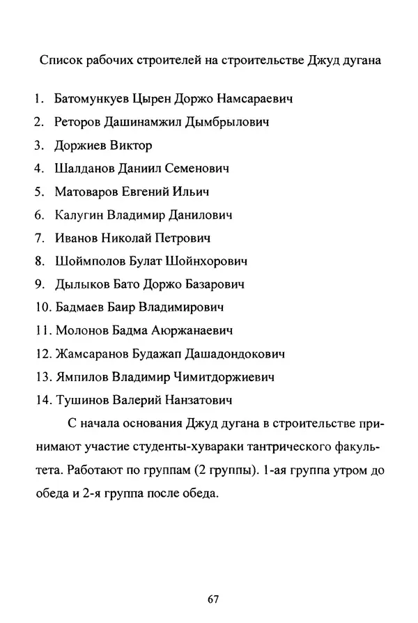 Галина Чимитдоржин - Иволгинский дацан «Гандан Даши Чойнхорлин» 1946-2001. История, события и люди - Страница № 68 Галина Чимитдоржин - Иволгинский дацан «Гандан Даши Чойнхорлин» 1946-2001. История, события и люди - Страница № 68
