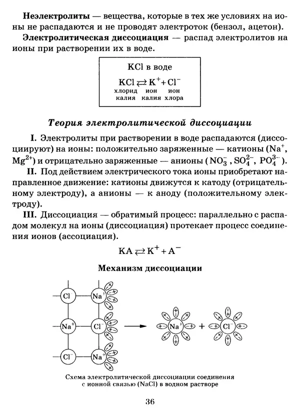 Виолетта Лилле - Справочник школьника по химии с решением задач 8—11 классы - Страница № 37