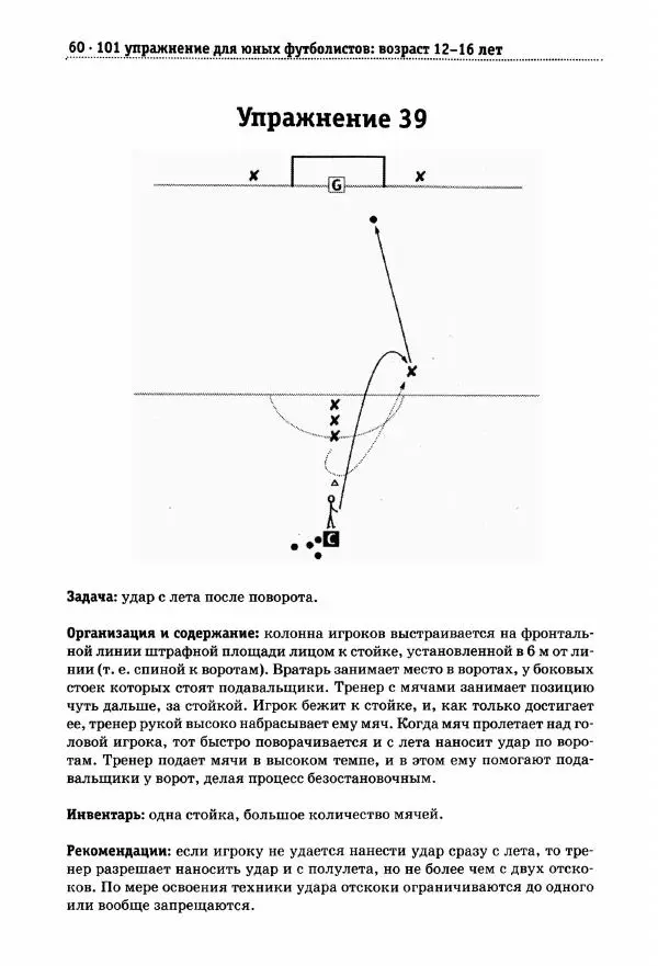 Малькольм Кук - 101 упражнение для юных футболистов. Возраст 12–16 лет - Страница № 59