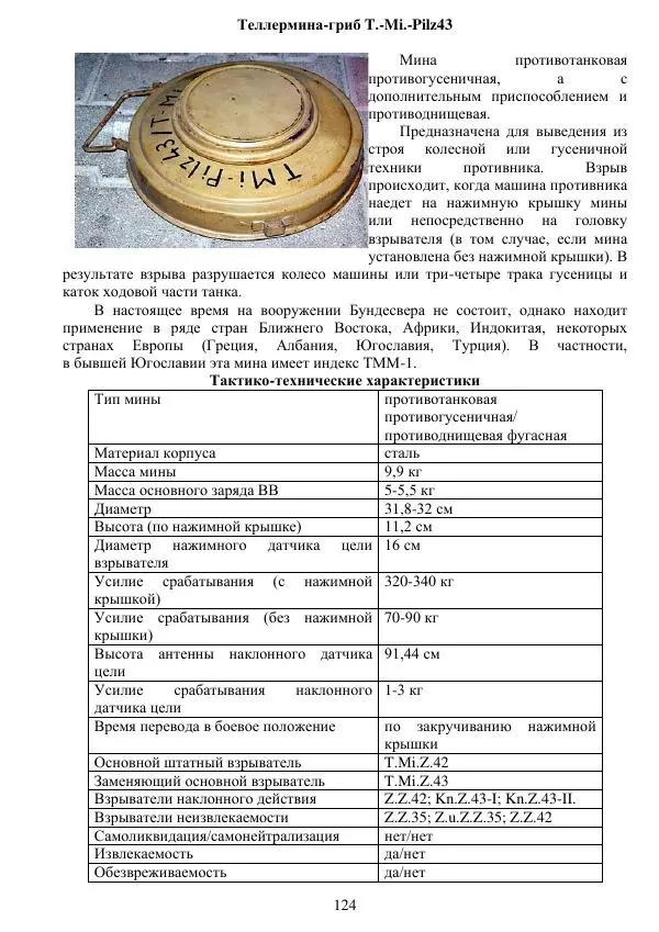 А. Алекна - Инженерные боеприпасы иностранных армий - Страница № 125