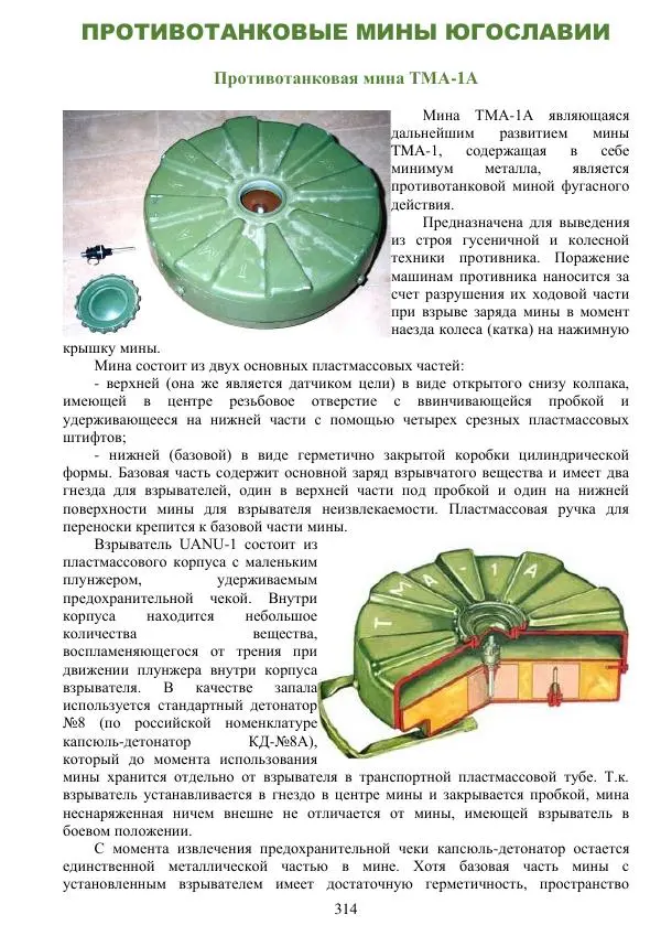 А. Алекна - Инженерные боеприпасы иностранных армий - Страница № 315