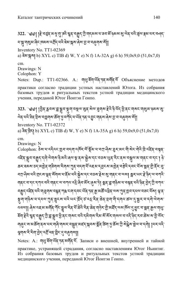  Коллектив авторов - Каталог тибетских тантрических сочинений: ИМБТ СО РАН - Страница № 140