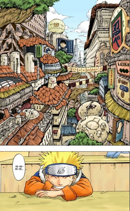Глава №03 Учиха Саске!! (Кишимото  Масаши) Иллюстрация 3