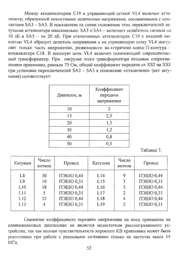 П. Лестеньков - Ламповые усилители мощности для любительских КВ радиостанций - Страница № 53