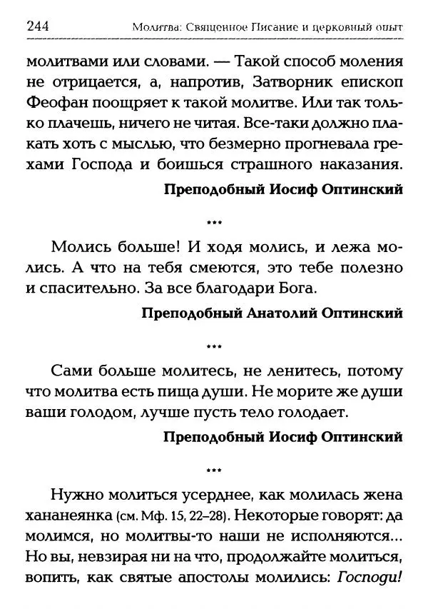  Сборник - Молитва: Священное Писание и церковный опыт - Страница № 245