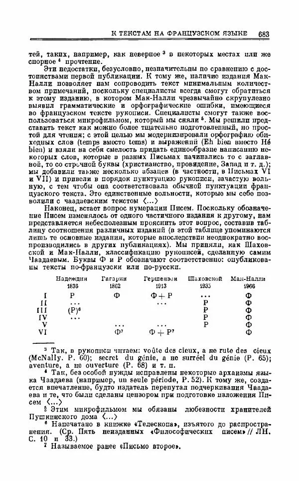 Петр Чаадаев - Полное собрание сочинений и избранные письма. Том 1 - Страница № 685