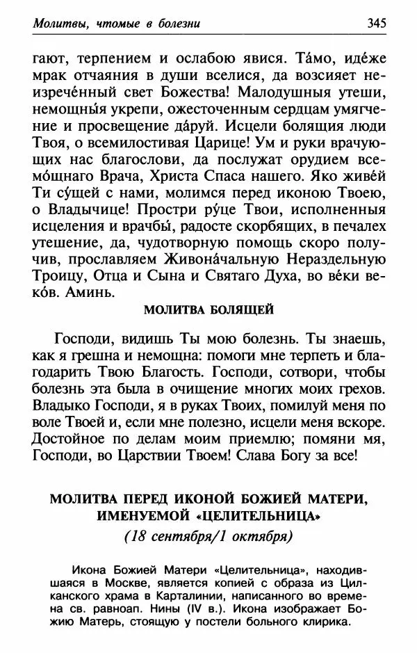  Сборник - Лекарство от скорби. Книга житий святых, молитв и утешений в скорбях, страданиях и болезнях - Страница № 346