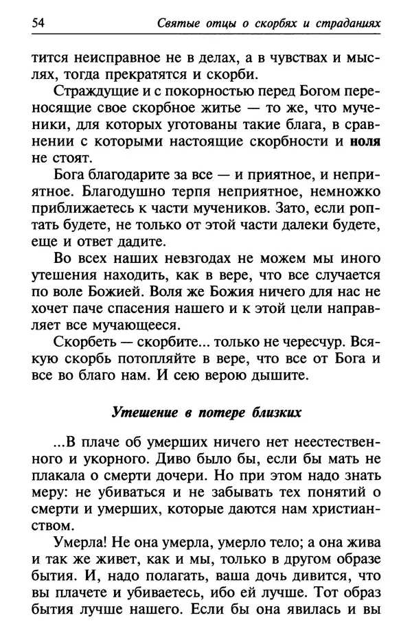  Сборник - Лекарство от скорби. Книга житий святых, молитв и утешений в скорбях, страданиях и болезнях - Страница № 55
