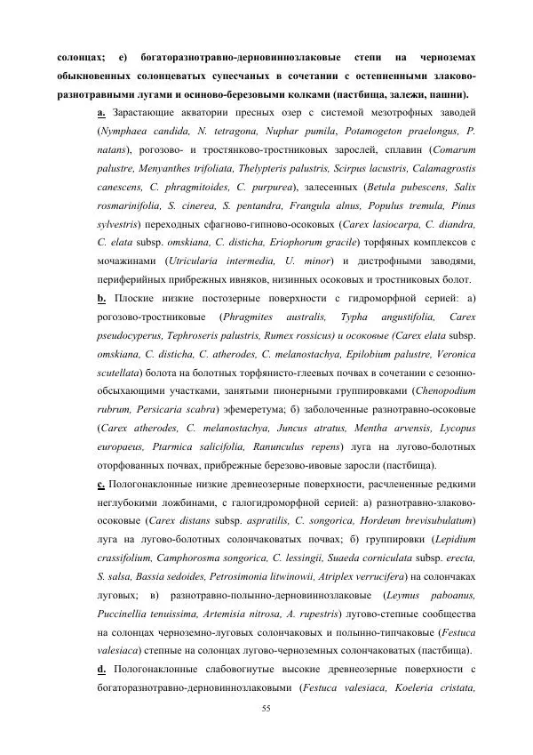 Дмитрий Черных - Пространственная организация ландшафтов бассейна реки Барнаулки - Страница № 56