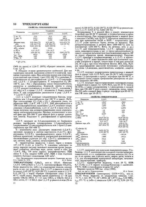 Автор неизвестен - Энциклопедия - Химическая энциклопедия в 5-ти томах. Том 5. ТРИ-ЯТР - Страница № 10