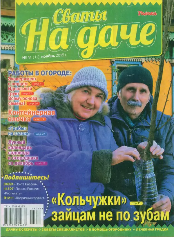 КулЛиб.   журнал Сваты на даче - Сваты на даче 2015 №11(11). Страница № 1