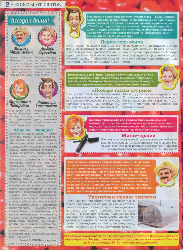 КулЛиб.   журнал Сваты на даче - Сваты на даче 2015 №11(11). Страница № 2