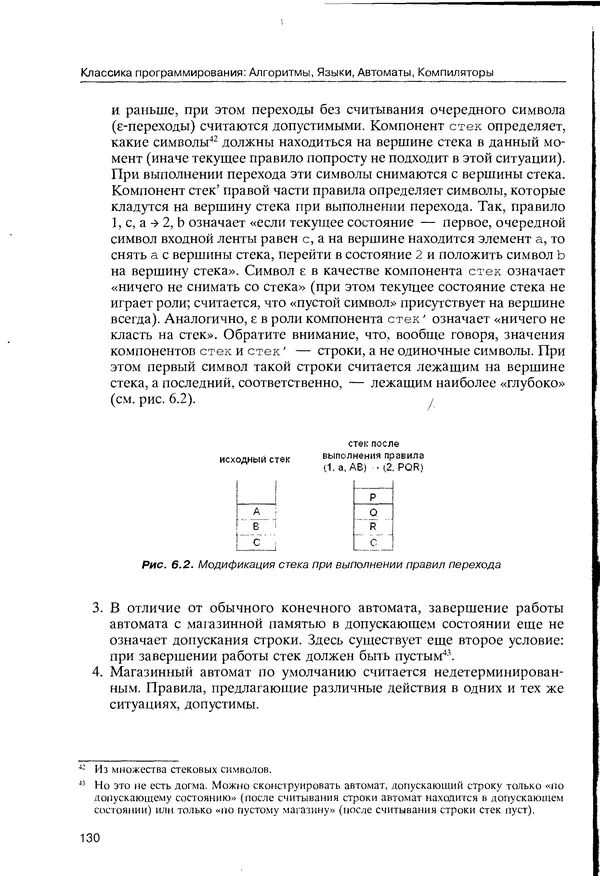 КулЛиб. Максим В. Мозговой - Классика программирования: алгоритмы, языки, автоматы, компиляторы. Практический подход. Страница № 126