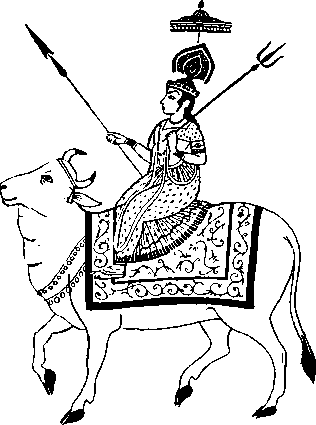 Махабхарата, или Сказание о великой битве потомков Бхараты. . Иллюстрация 50