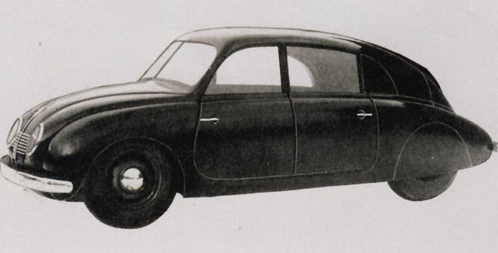 Tatra 600 Tatraplan. Журнал «Автолегенды СССР». Иллюстрация 15