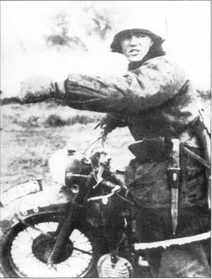 Мотоциклы Вермахта. Военное фото. Иллюстрация 176