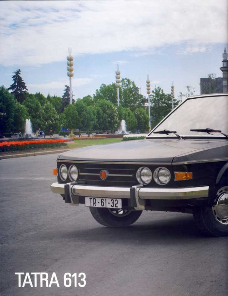 Tatra 613. Журнал «Автолегенды СССР». Иллюстрация 9