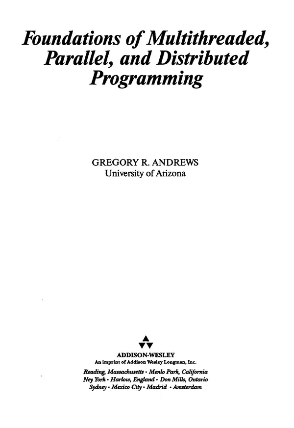 КулЛиб. Грегори Р. Эндрюс - Основы многопоточного, параллельного и распределенного программирования. Страница № 3