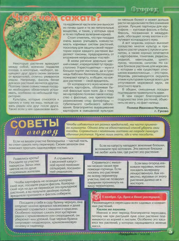 КулЛиб.   журнал Приусадебный - Приусадебный 2014 №10(28). Страница № 5