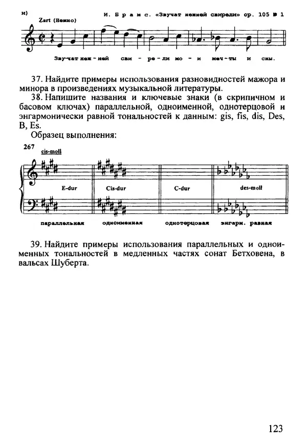 КулЛиб. Н. Ю. Афонина - Упражнения по теории музыки. Страница № 123