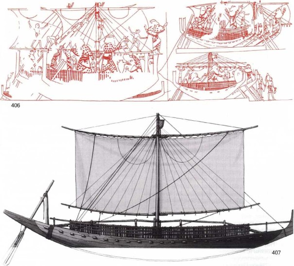 Корабли фараонов. Бьёрн Ландстрём. Иллюстрация 155