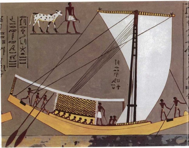 Корабли фараонов. Бьёрн Ландстрём. Иллюстрация 31