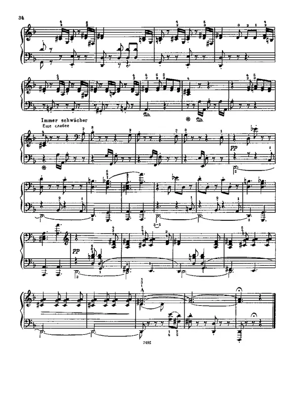 КулЛиб. Роберт  Шуман - Альбом для юношества. (для фортепиано). Страница № 35