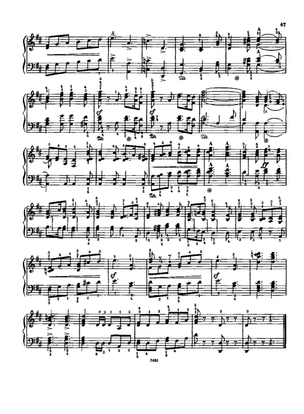 КулЛиб. Роберт  Шуман - Альбом для юношества. (для фортепиано). Страница № 48