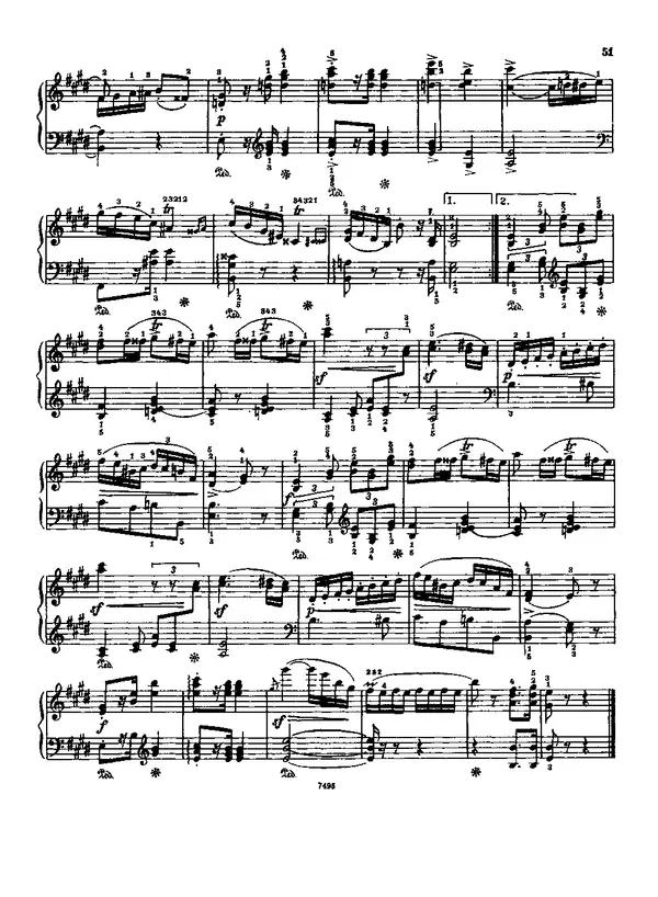 КулЛиб. Роберт  Шуман - Альбом для юношества. (для фортепиано). Страница № 52