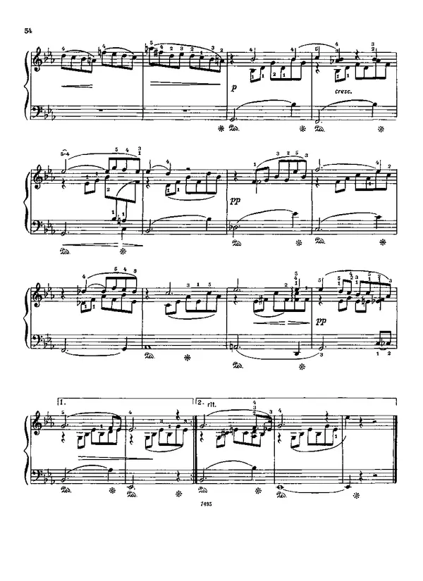 КулЛиб. Роберт  Шуман - Альбом для юношества. (для фортепиано). Страница № 55