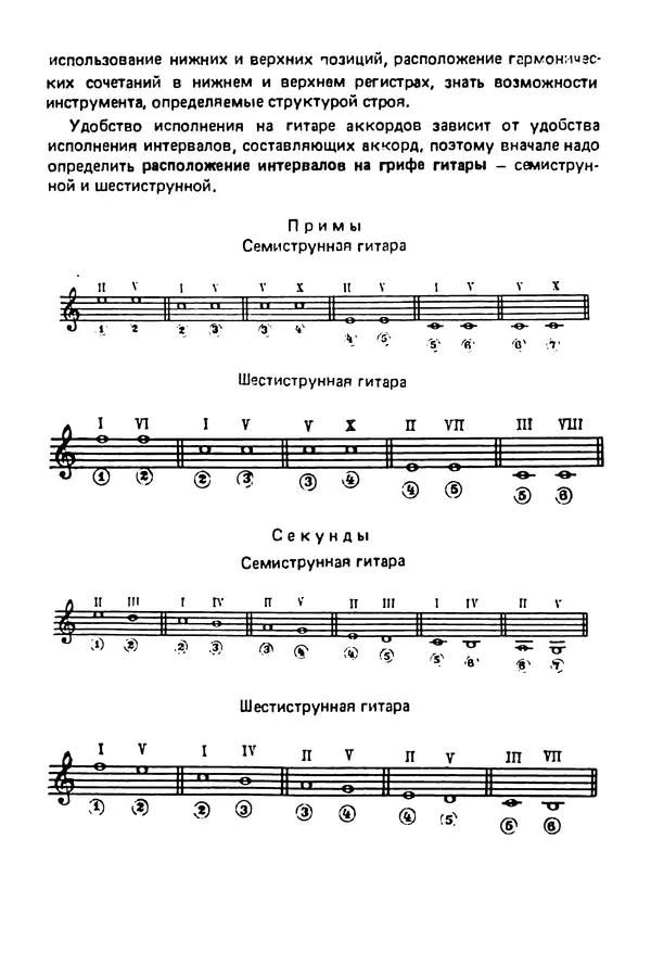 КулЛиб. Лев Александрович Менро (Гитарист) - Сравнительный анализ строев семиструнной и шестиструнной гитар. Страница № 11