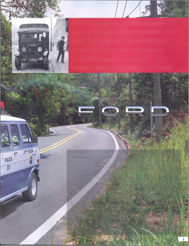Ford Econoline. Журнал Полицейские машины мира. Иллюстрация 7