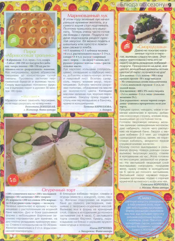 КулЛиб.   журнал Сваты на кухне - Сваты на кухне 2015 №7(9). Страница № 9