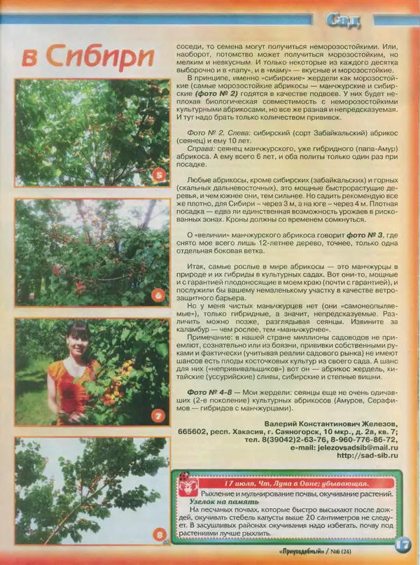 КулЛиб.   журнал Приусадебный - Приусадебный 2014 №6(24). Страница № 17