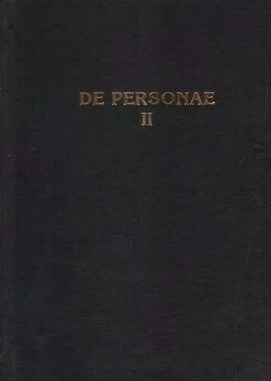 De Personae / О Личностях Сборник научных трудов Том II (fb2)