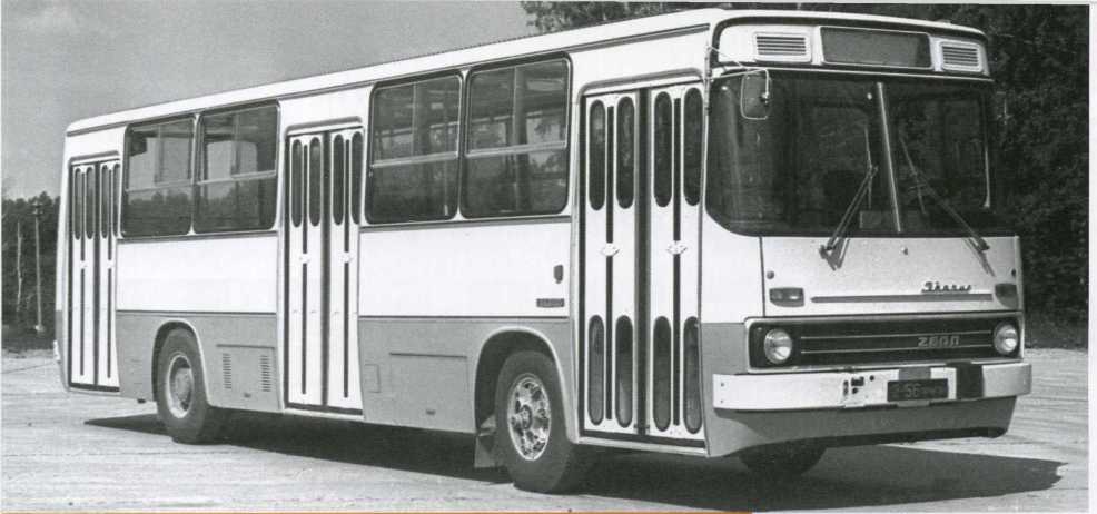 Икарус-260. Журнал «Наши автобусы». Иллюстрация 13
