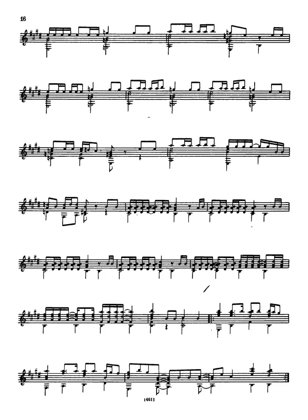 КулЛиб. Эндрю Ллойд Уэббер - Популярные мелодии для шестиструнной гитары. Страница № 16