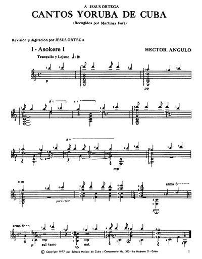 9 кубинских народных песен (djvu)
