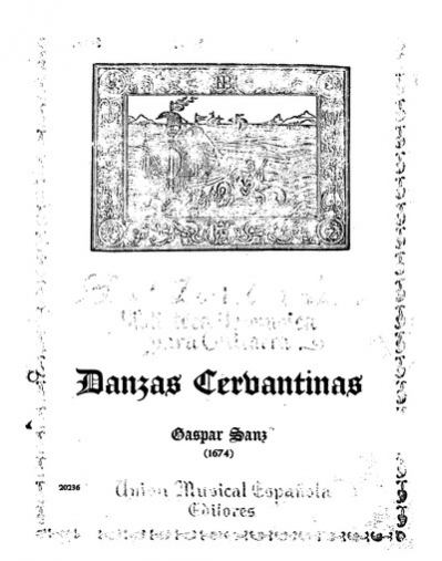 Сервантесовские танцы (Редакция Р. Сайнса де ла Масы) (djvu)