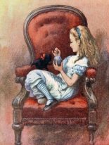 Книга - Льюис  Кэрролл - Алиса в Зазеркалье / с цветными иллюстрациями (fb2) читать без регистрации